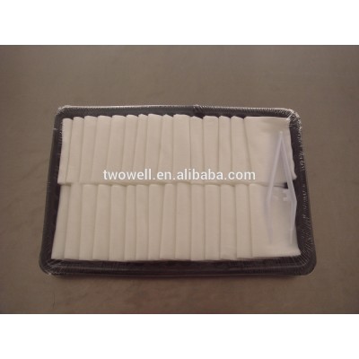 lemon scented nonwoven airline dry wipes