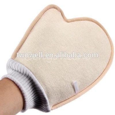 natural loofah gloves